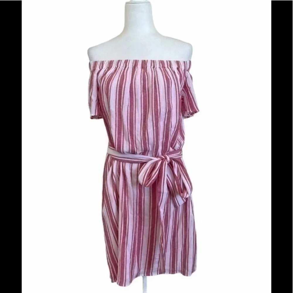 michael michael kors  striped off the shou…